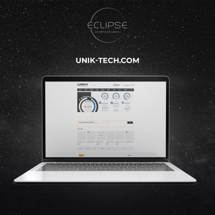 Unik Tech Website — Web Development project by Eclipse