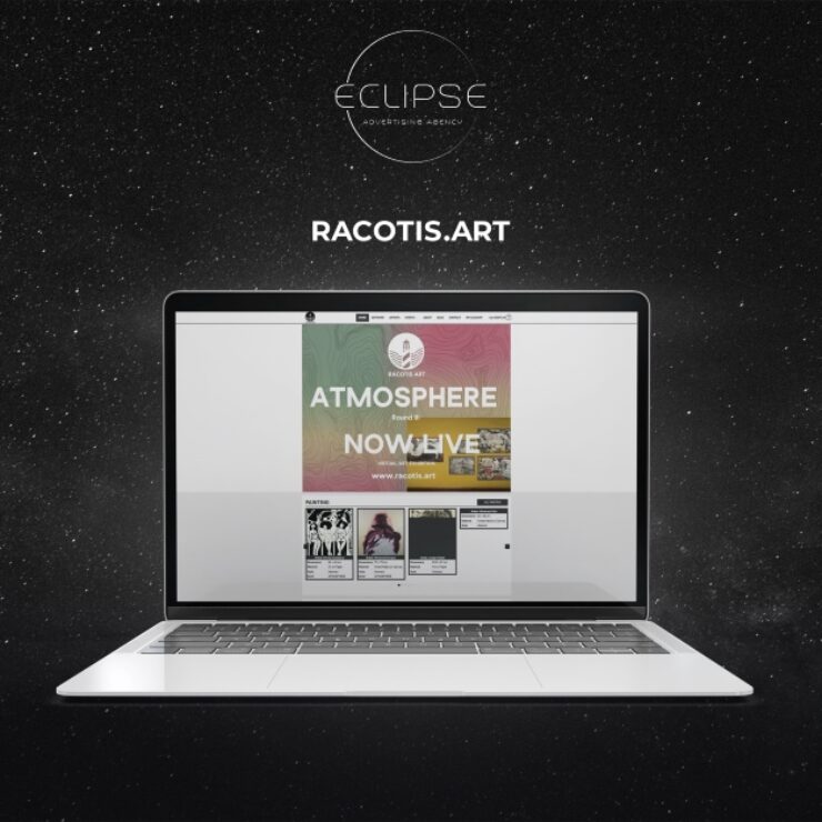 Racotis Art — Web Development project by Eclipse