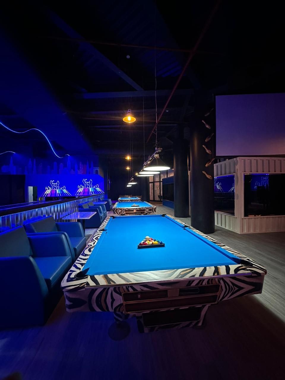 Arcade games at Enter10 entertainment venue